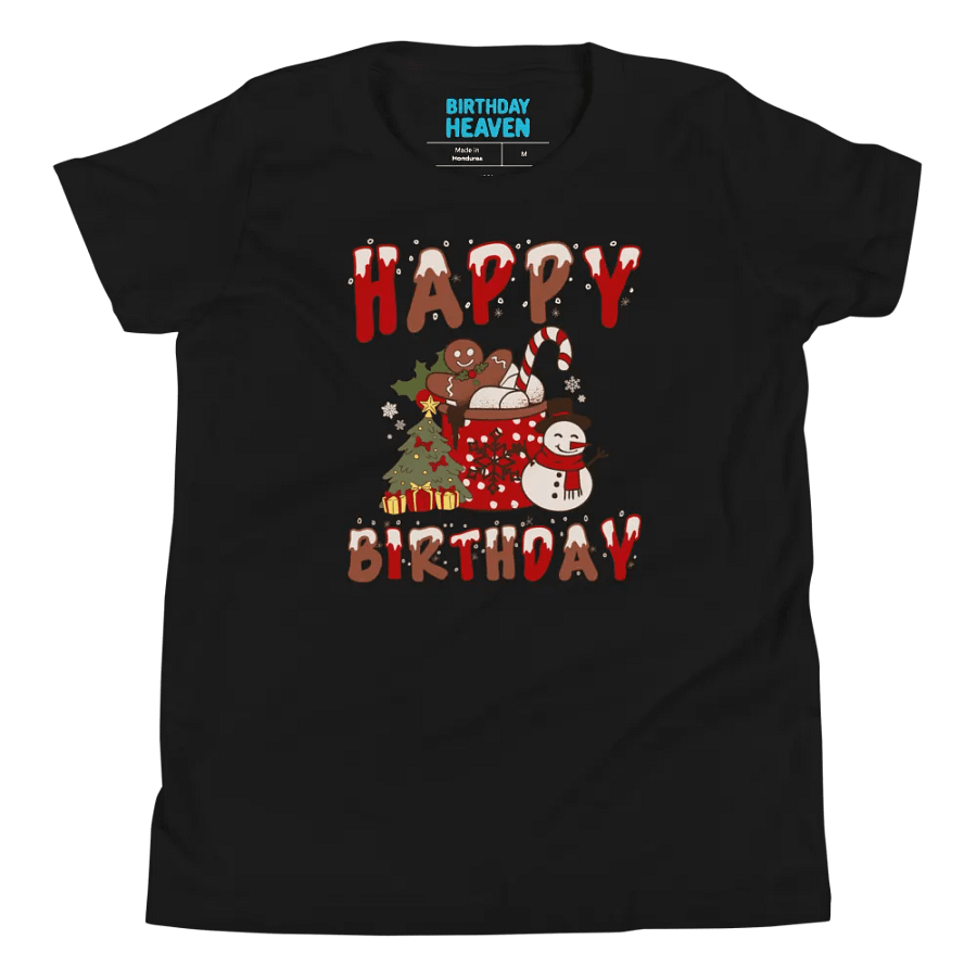 Happy Birthday (Christmas) Kids T-Shirt product image (4)