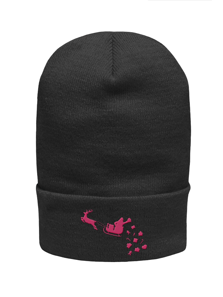 Festive Reindeer Sleigh Beanie product image (2)
