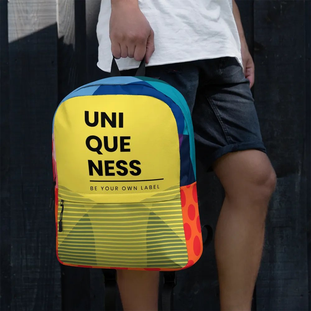UNIQUENESS Colorful All-Over Backpack product image (7)