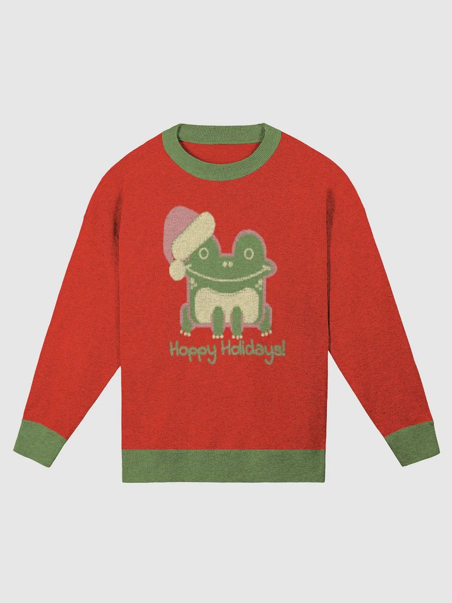 Festive Frog Hoppy Holidays Sweater product image (2)