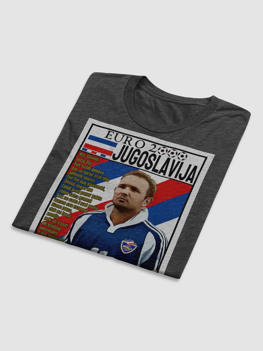 Siniša Mihajlović (SR Jugoslavija) EURO 2000 Bella+Canvas Triblend Short Sleeve T-Shirt product image (6)