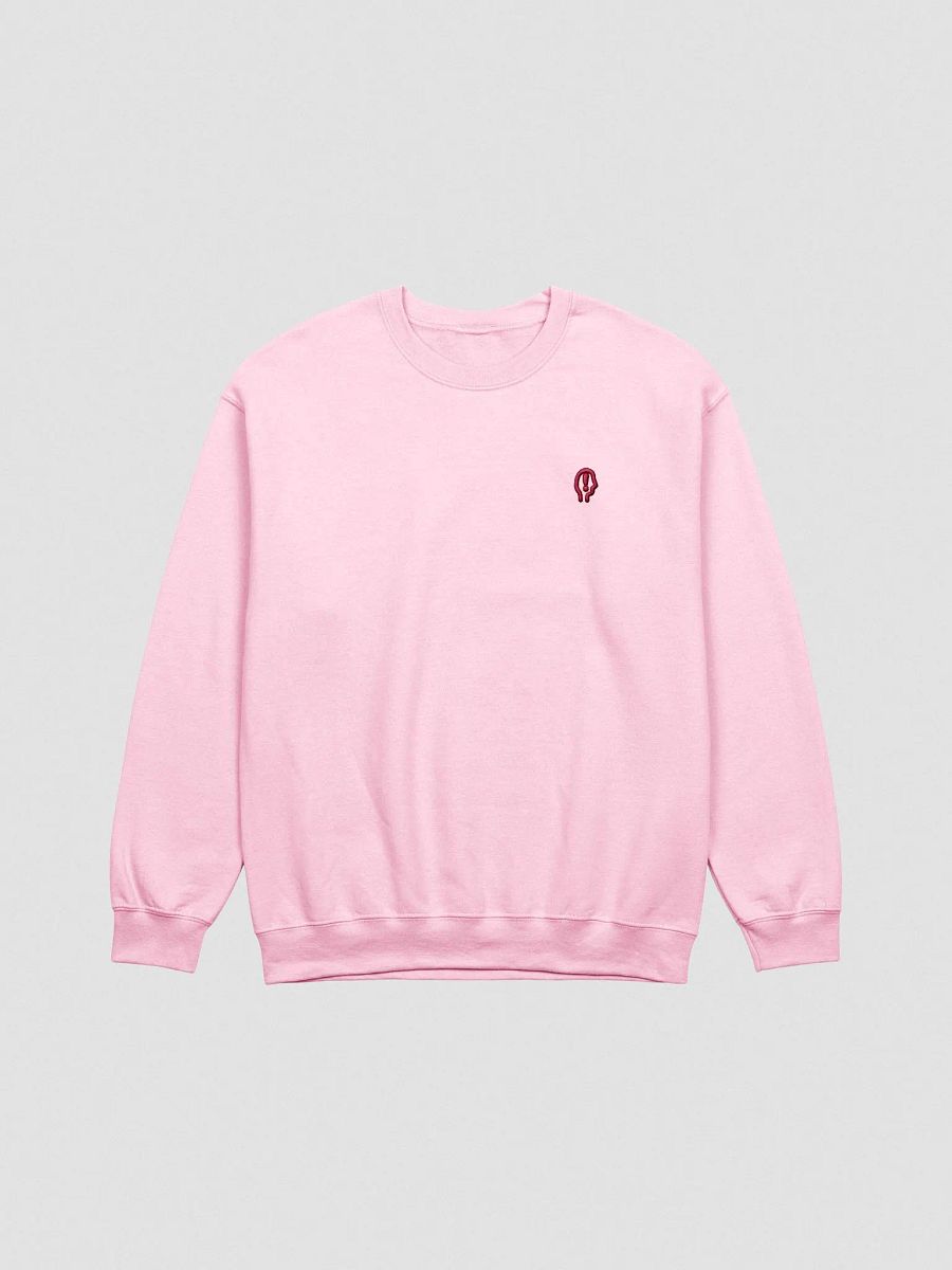 EXCLAIMING MENTALLY (L.C. rose design) embroidered crewneck product image (13)