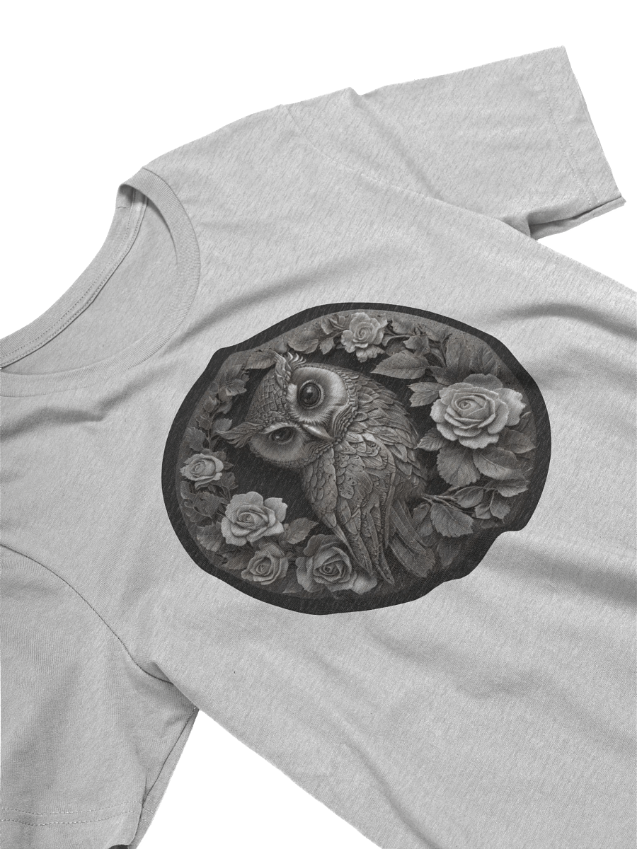 Owl and Roses Symmetry T-Shirt product image (19)
