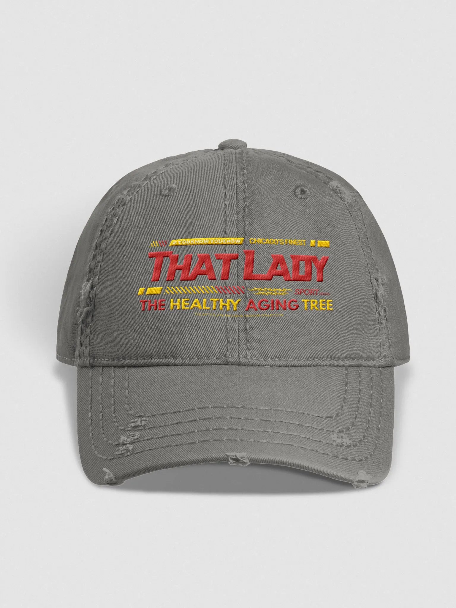 That Lady Chicago Distressed Cap (Fall Edition) product image (1)