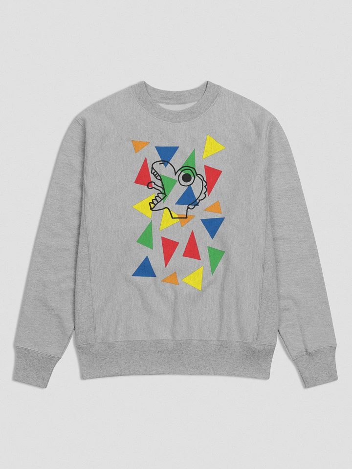 Party Dinosaur (Champion Cotton Max Sweatshirt) product image (1)