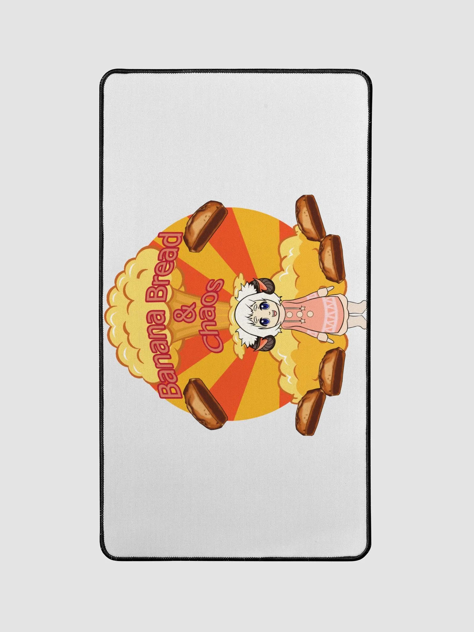 Banana bread & Chaos Desk Mat product image (1)