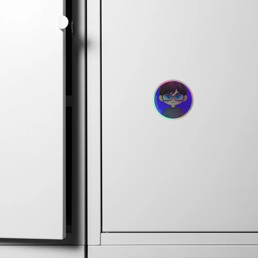 Ramen the Grocery Cat Holo Sticker product image (6)