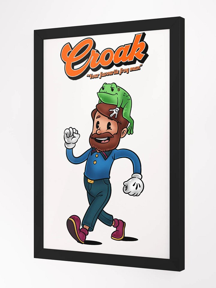Croak 2024 Logo Print product image (3)