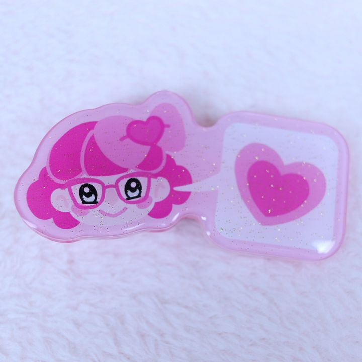 Pastel Valentine Gift Girl clip product image (1)