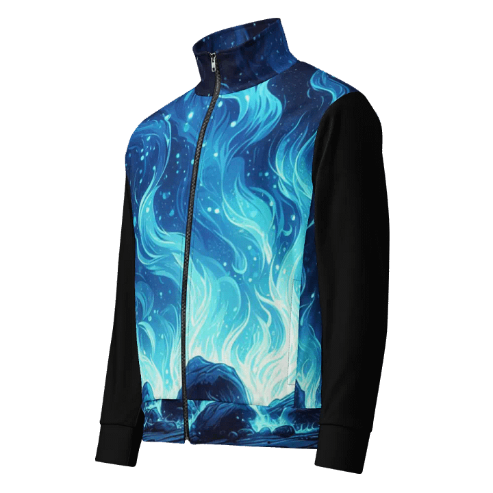Ethereal Inferno Unisex Track Jacket | Ai Design product image (1)