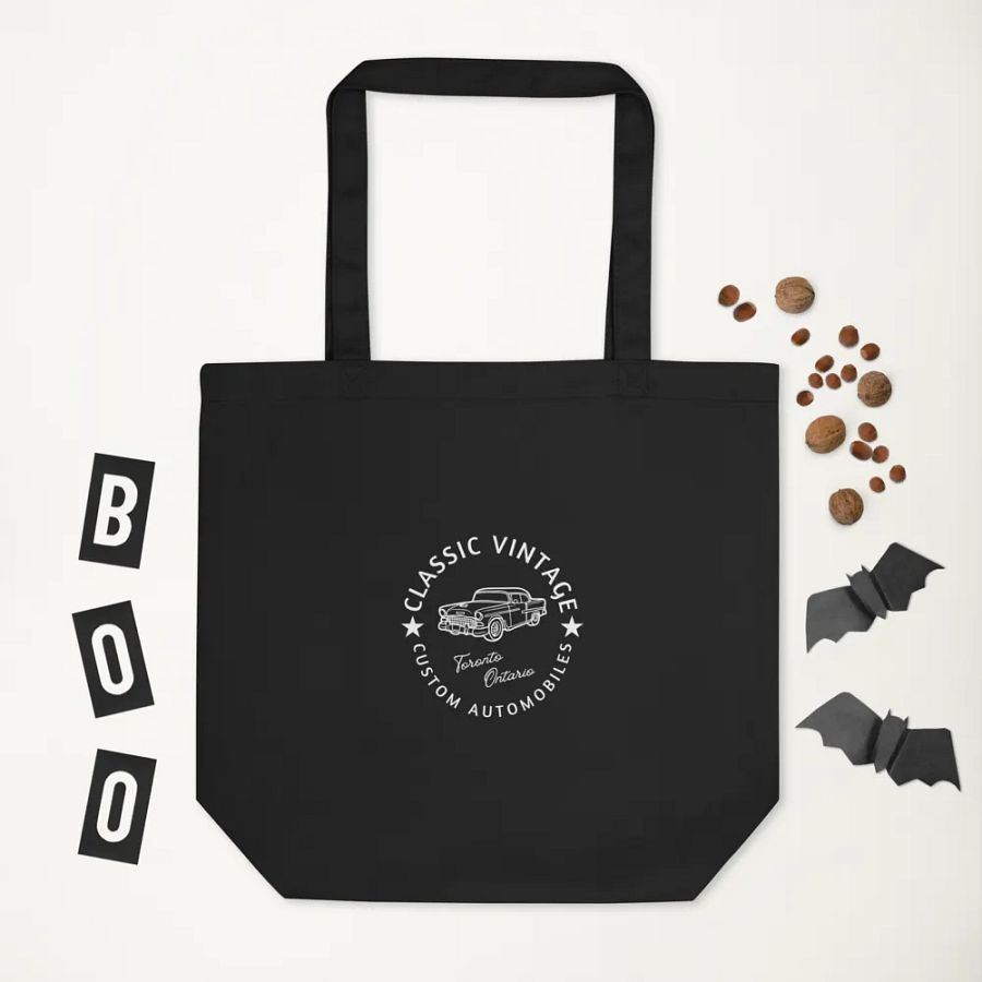 Classic Vintage Custom Automobiles - Organic Canvas Statement Tote product image (5)