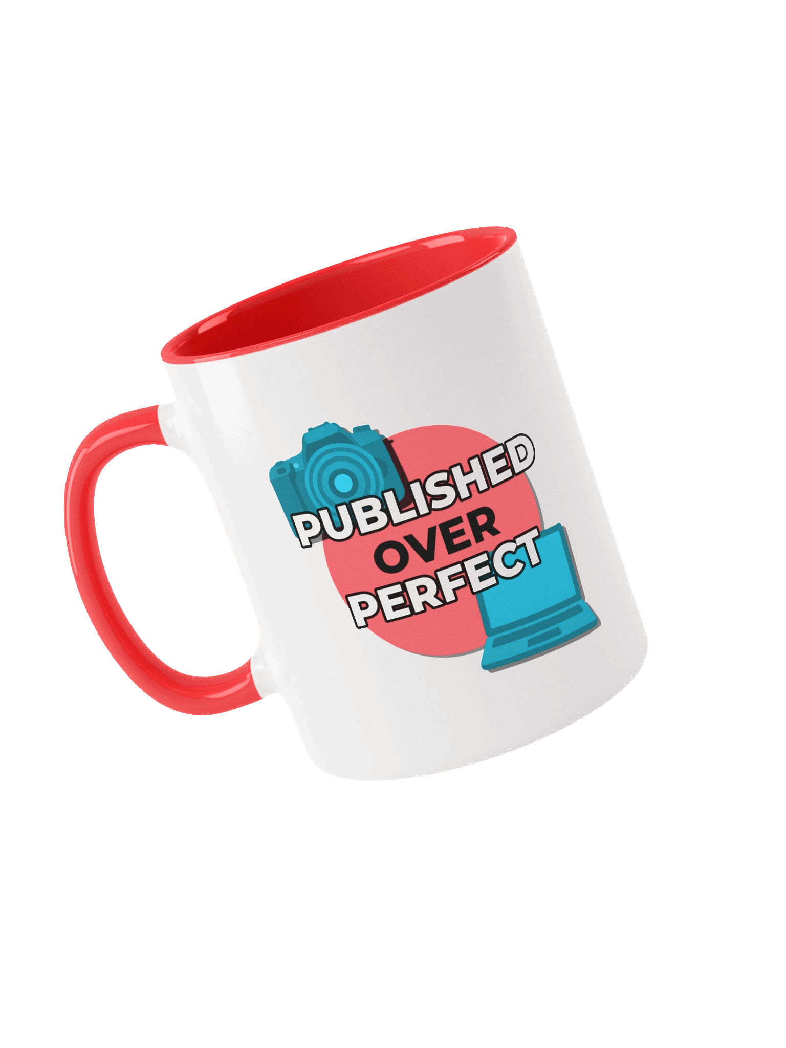 Published Over Perfect Ceramic Mug product image (1)