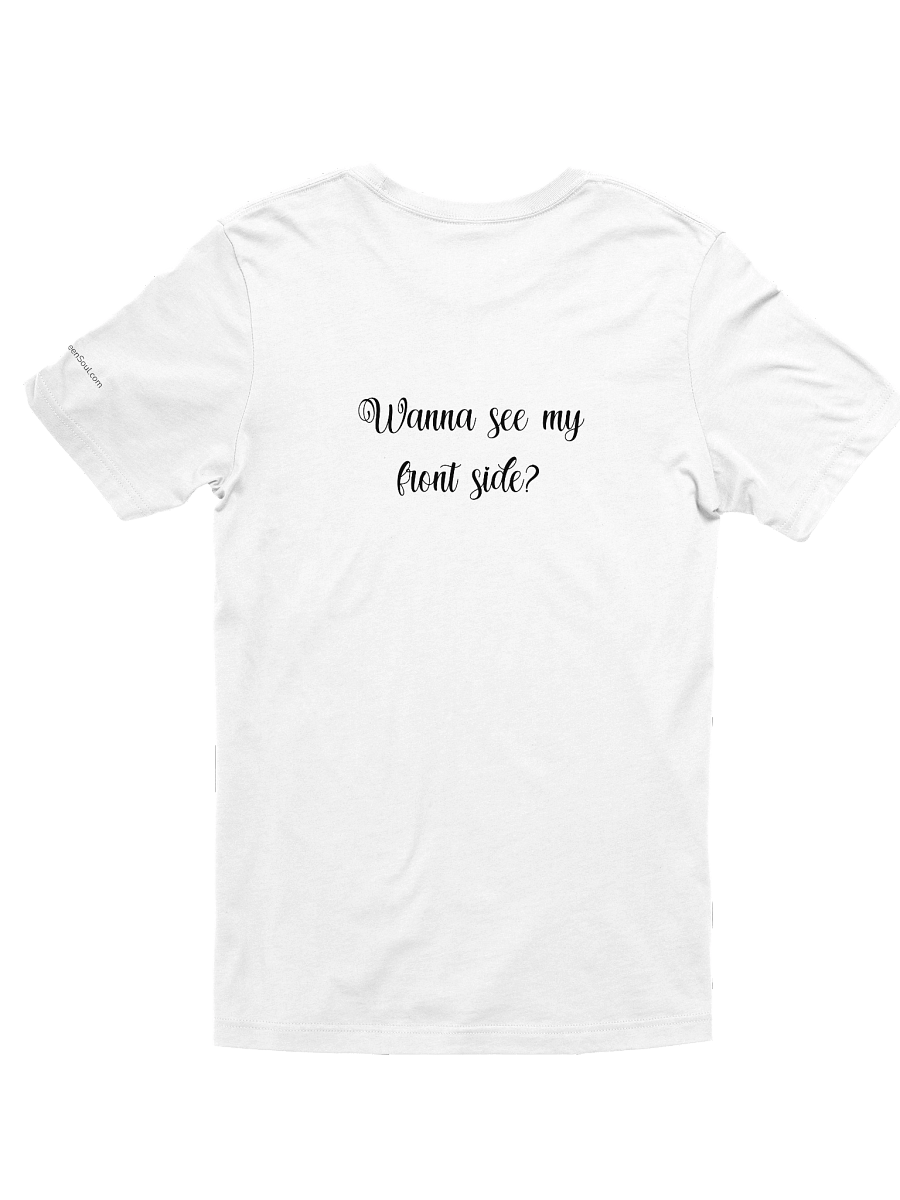 Wanna See My Front Side Black - Crewneck Tee product image (8)