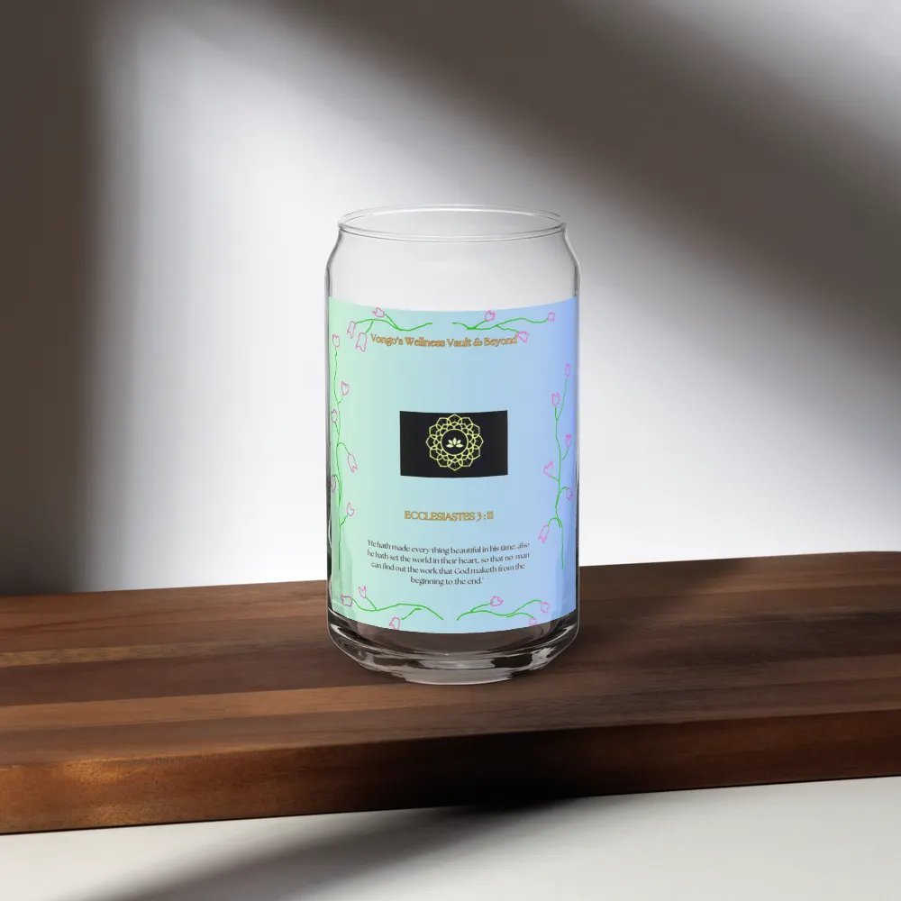 Ecclesiastes Can-Shaped Glass product image (35)