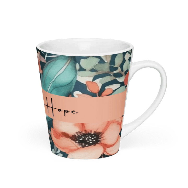 Blossoms of Hope Latte Mug product image (2)