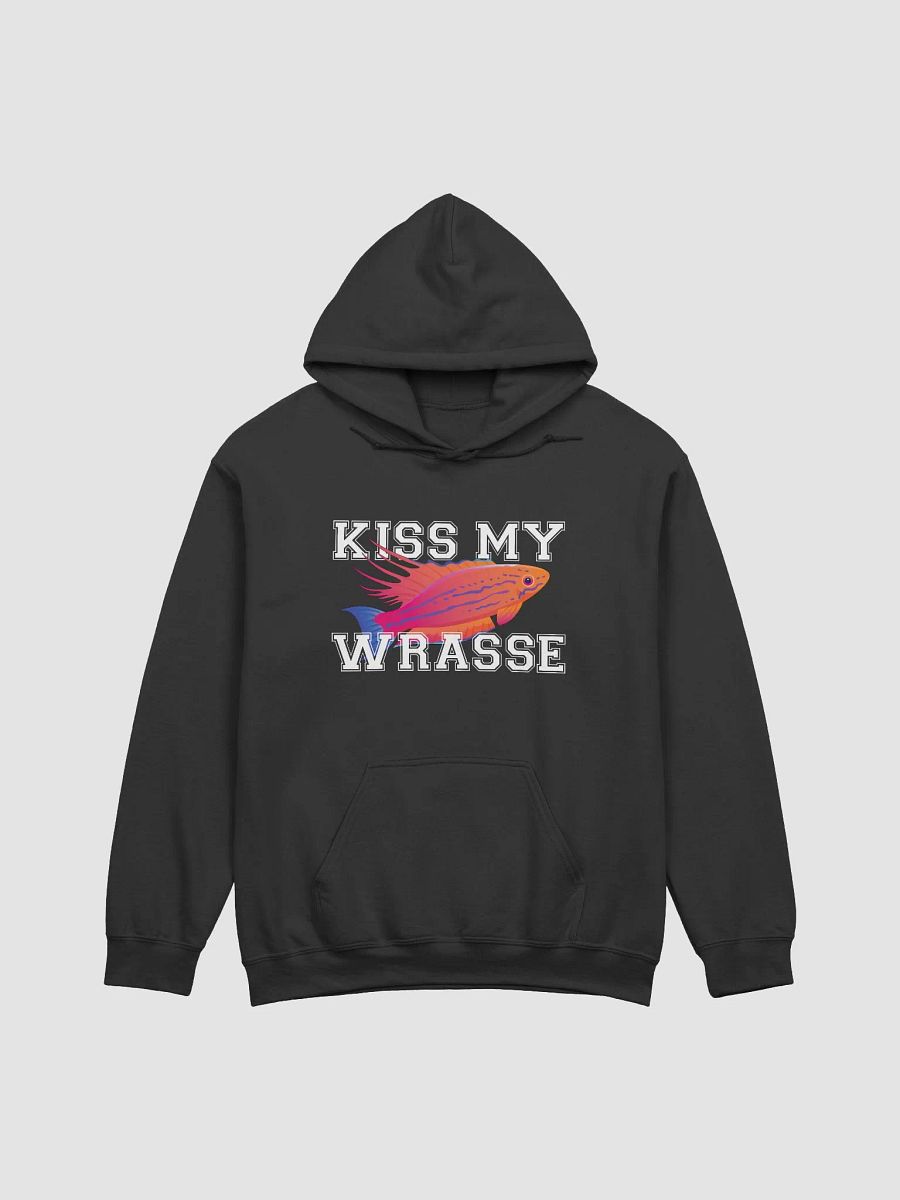 Kiss My Wrasse (Fairy Wrasse) Hoodie | Hooded Sweatshirt for Saltwater and Coral Reef Aquarium Hobbyists product image (3)