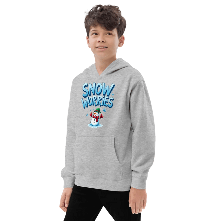 Snow Worries Youth Pullover product image (10)