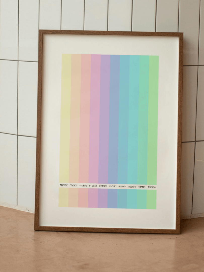 COLOR PALETTE 010 • WALLART DECOR product image (5)