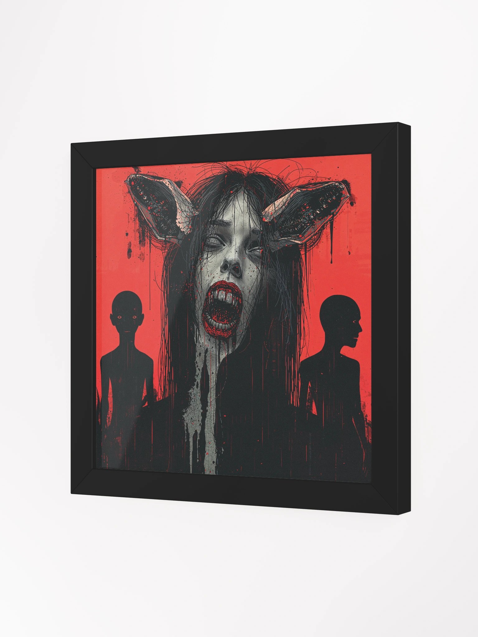 Shriek of the Red Veil Framed Print product image (8)