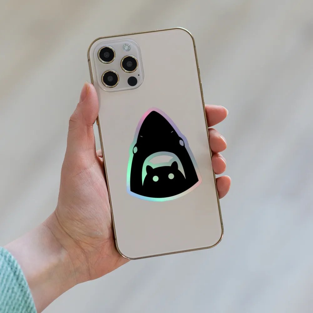Holographic Chomp Sticker product image (6)