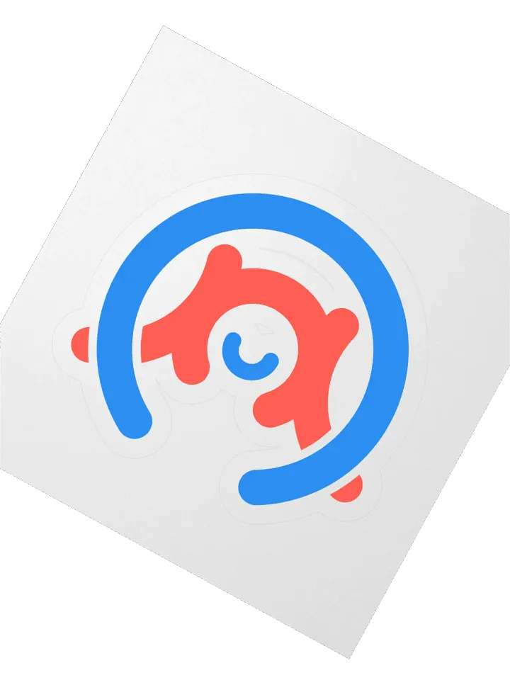AMU 2D logo Sticker product image (2)