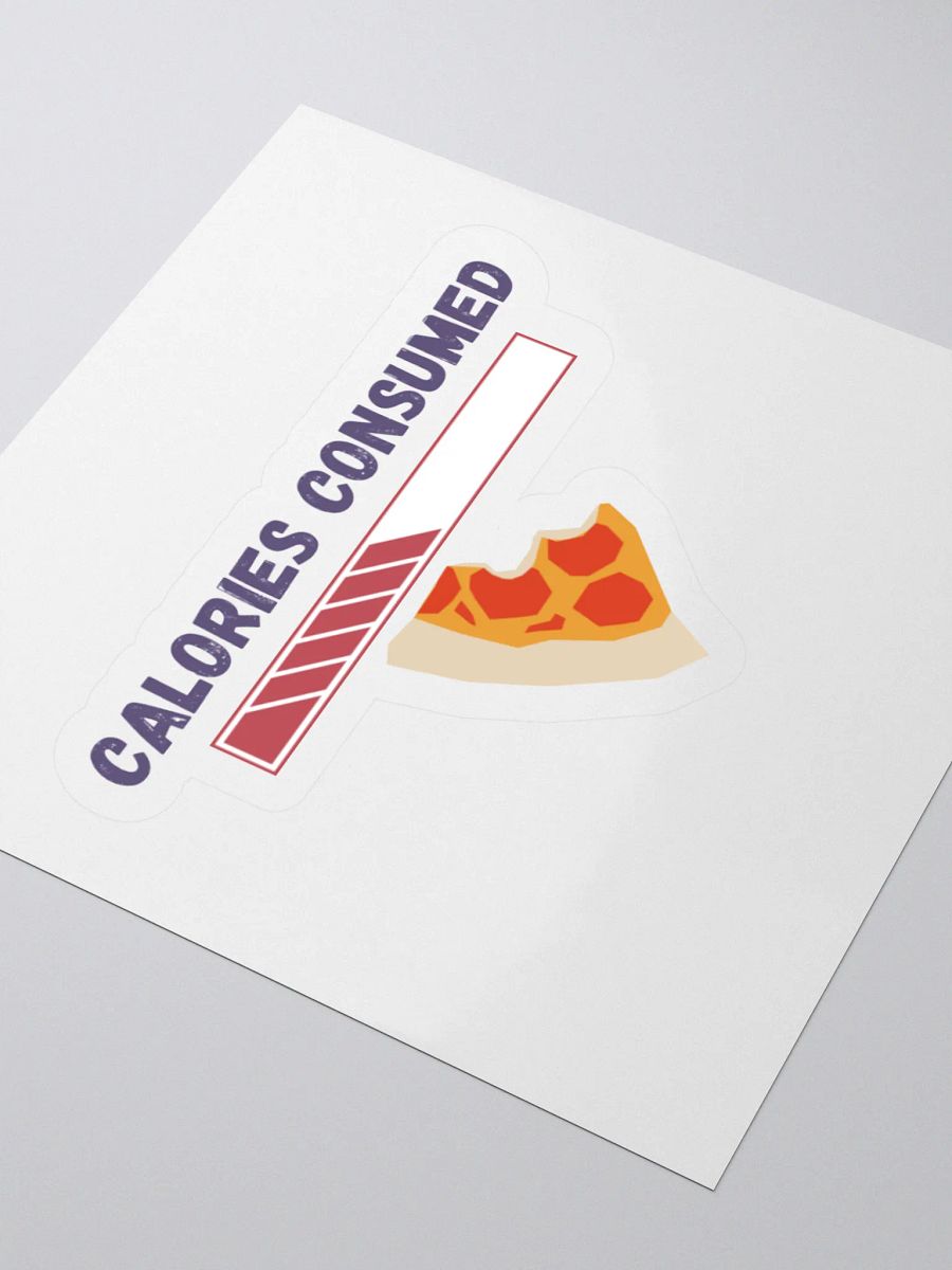 Calories Consumed: Loading… — Pizza Progress Bar Sticker product image (9)