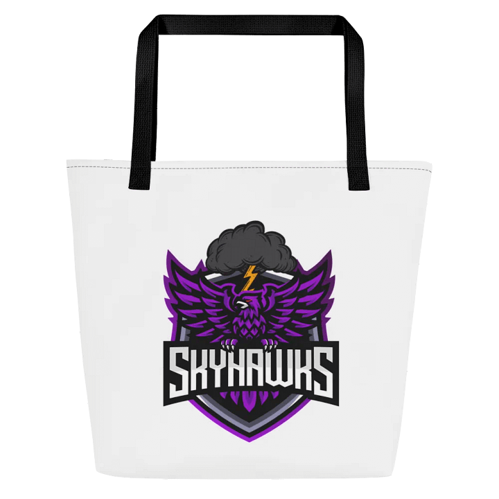 Skyhawks Logo #2 Large Tote Bag w/ Pocket product image (2)