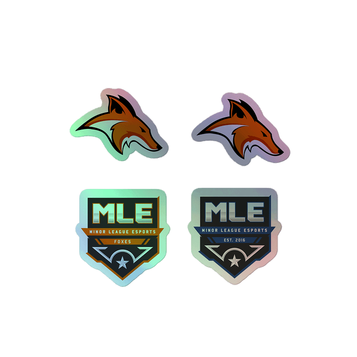 Foxes Holographic Sticker Sheet Set product image (2)