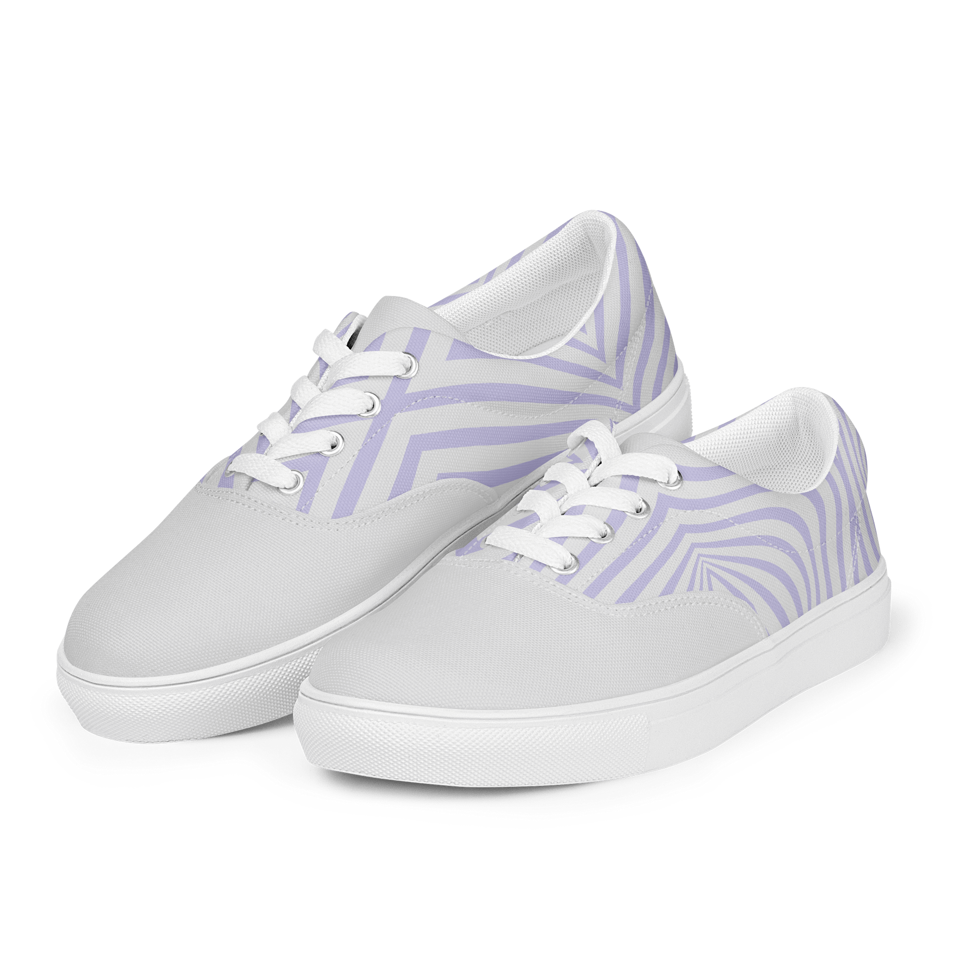Symmetric Waves Men's Canvas Shoes product image (3)