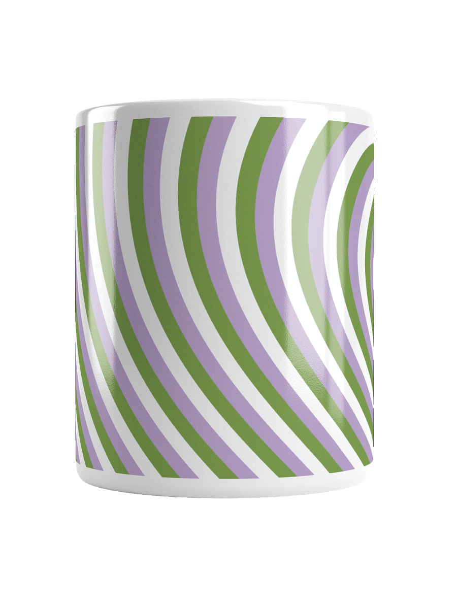 Genderqueer Pride Hearts Mug (Left-handed) product image (6)