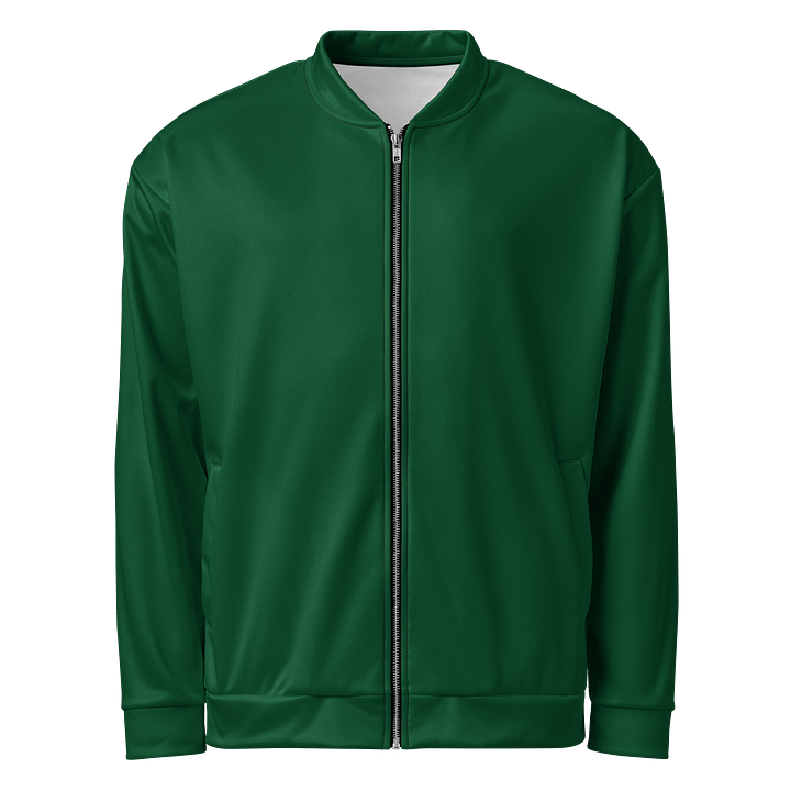 Midnight Veil Designs Gothic Bomber Jacket - Green product image (1)