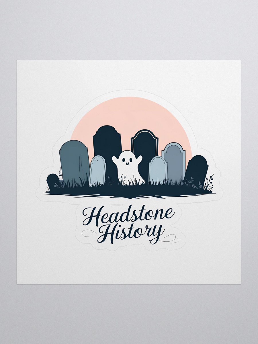 Headstone History Stickers product image (1)