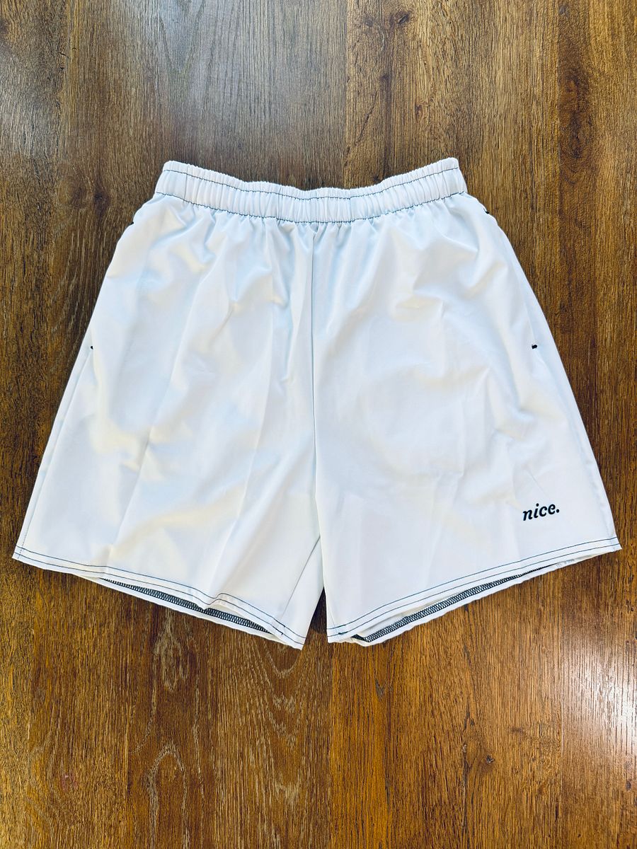 Nice. Athletics Shorts (White) product image (1)