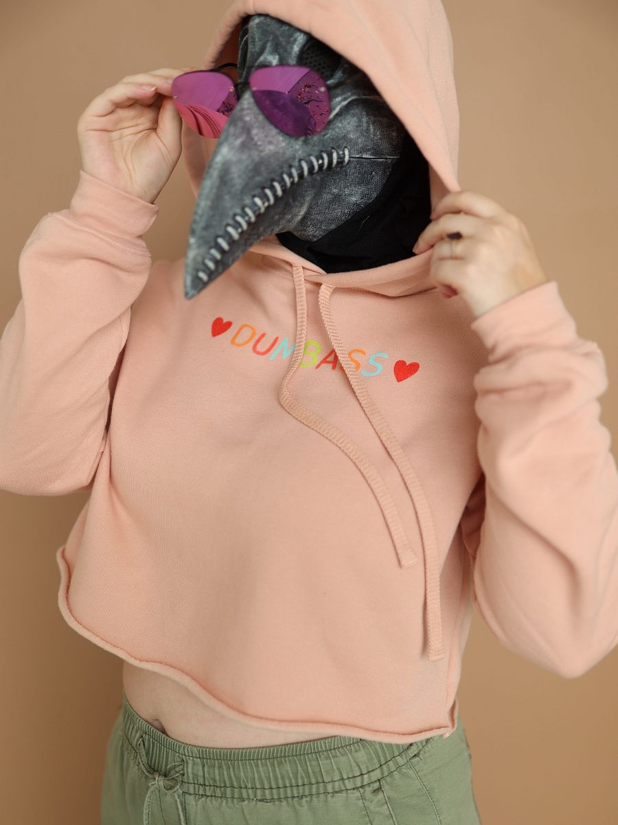 Dumb*ss Cropped Hoodie product image (5)