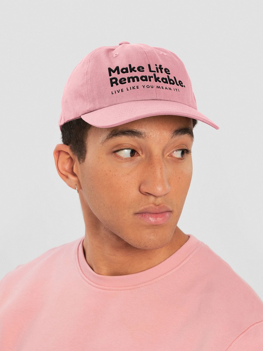 Make Life Remarkable Dad Hat product image (17)