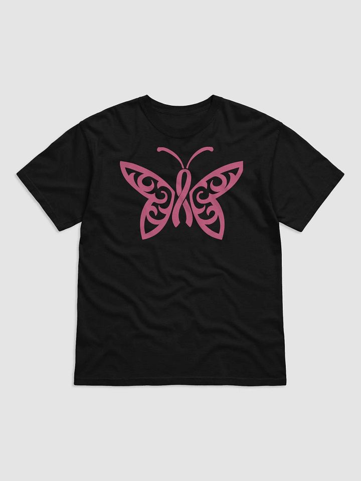 Butterfly Cancer Ribbon Tee product image (1)