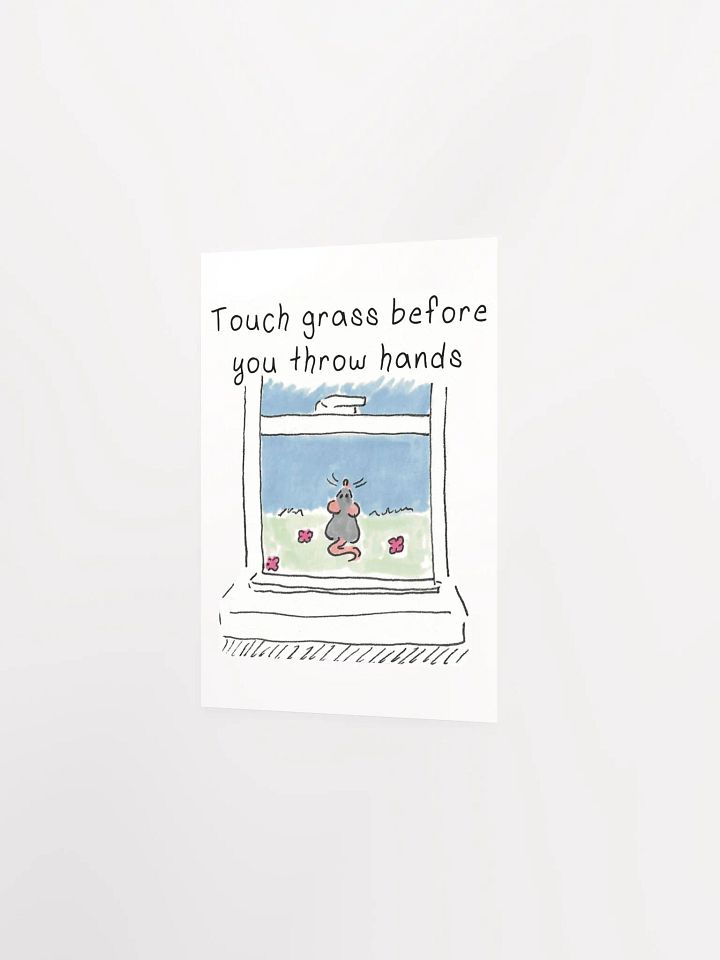 Touch Grass Print product image (9)
