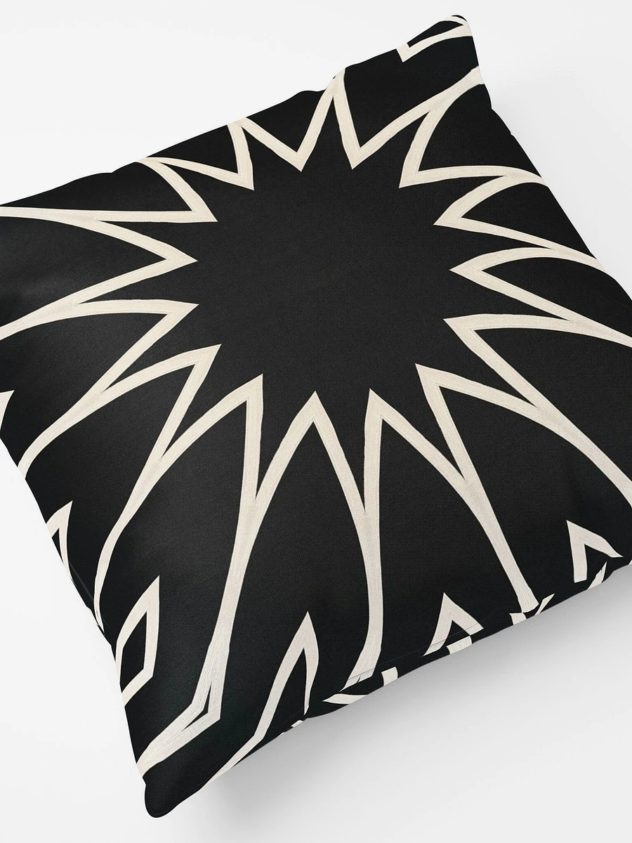 Patterns in Black- Abstract Print Throw Pillow product image (4)