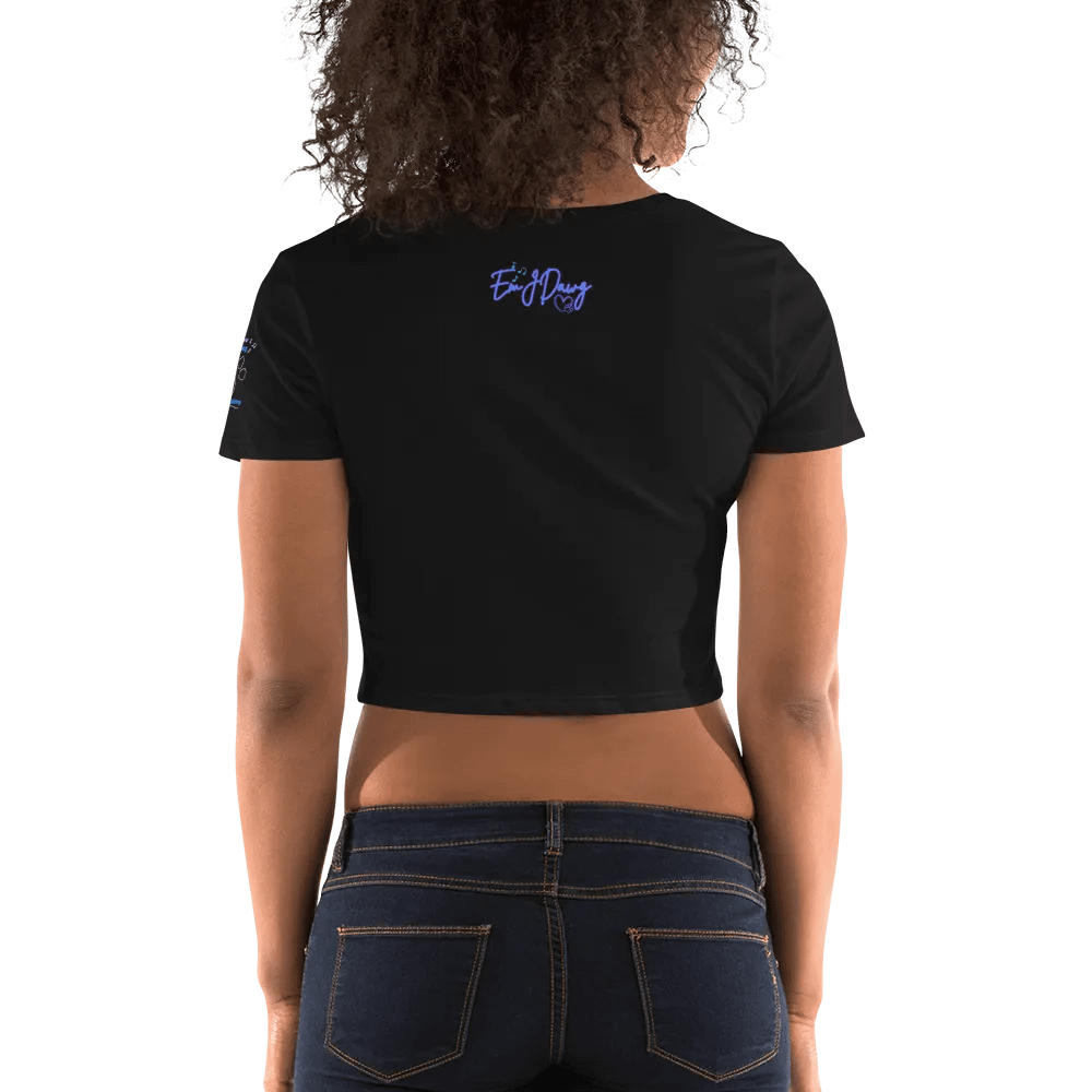 Alive & Not Crying Cropped Tee (Embroidered) product image (4)