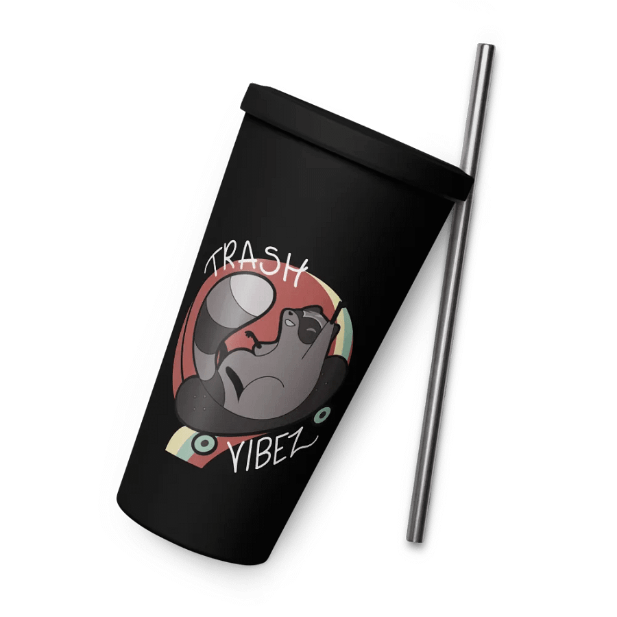 Charlie's Trash Vibez Sippy (But It's Black) product image (6)