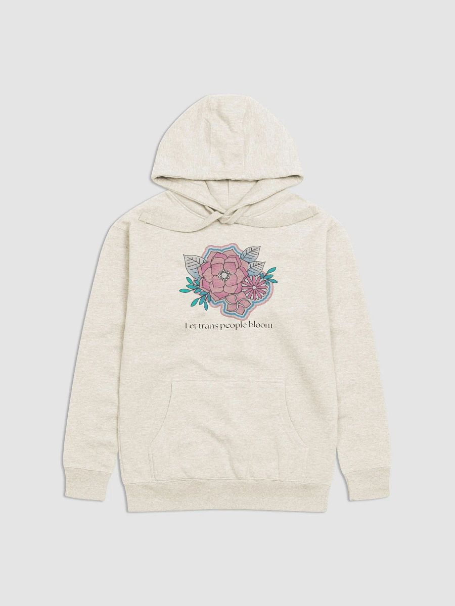 Let Trans People Bloom hoodie product image (1)