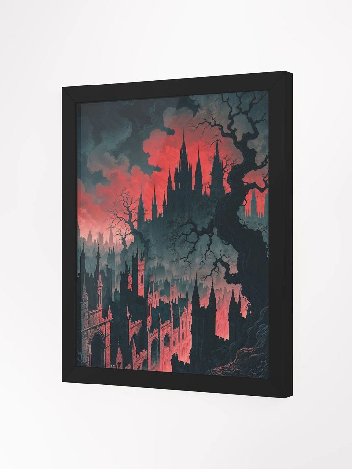 Crimson Gothic Dominion Framed Print product image (8)