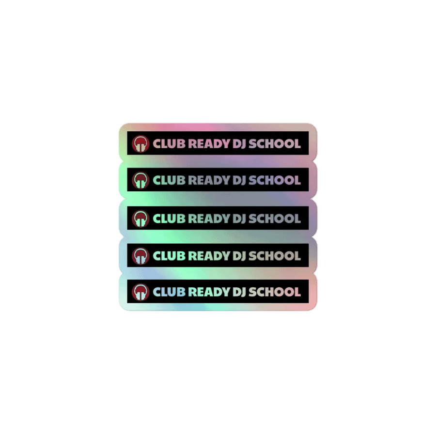 Club Ready Holographic Sticker Set product image (1)