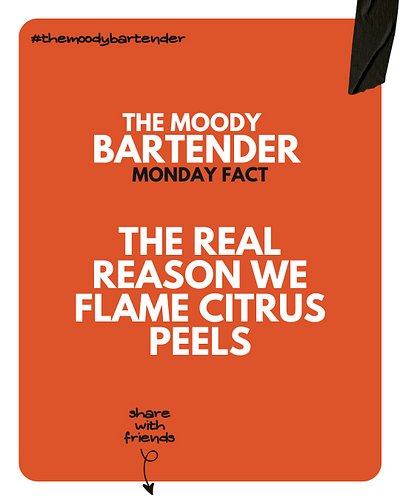 The Real Reason We Flame Citrus Peels

Flaming orange peels isn’t just flair — it’s flavour! 🔥🍊 Find out why bartenders love ...
