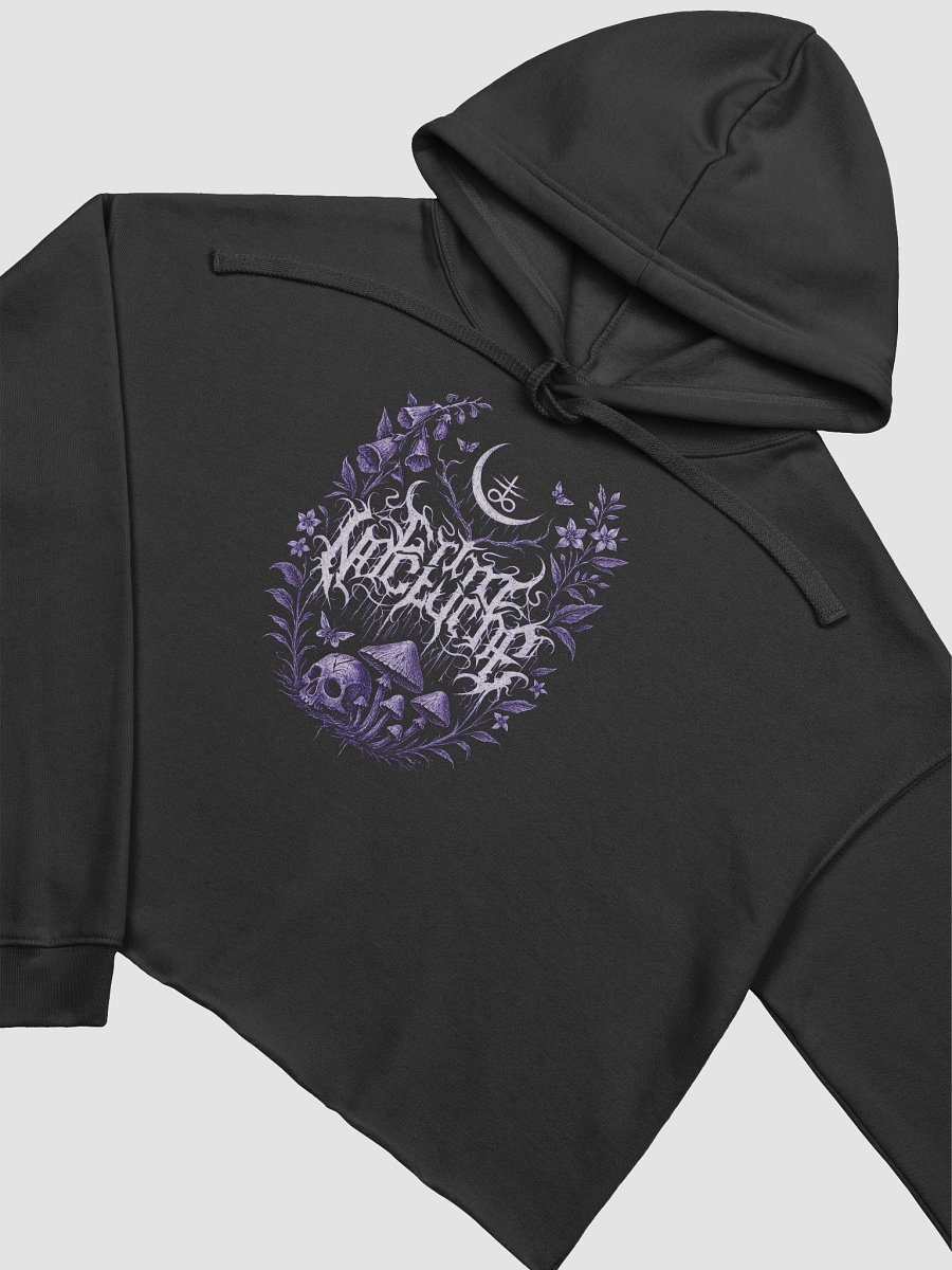 Nocturne Botanica Cropped Hoodie product image (3)