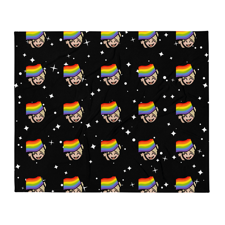 Pride Flag Throw Blanket product image (2)