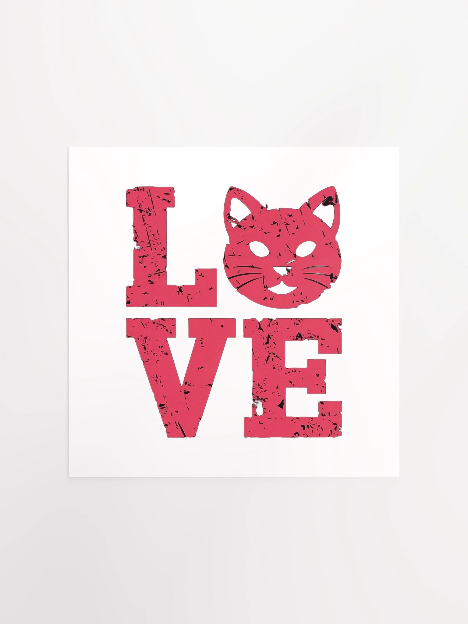 Cat Lovers: Purr-fectly Bold, Edgy, Grunge Design T-Shirt Hodies mens womens fit many item,color,size product image (1)