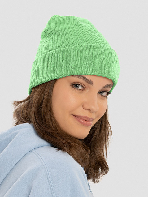 Photo showing Atlantis Ribbed Knit Beanie