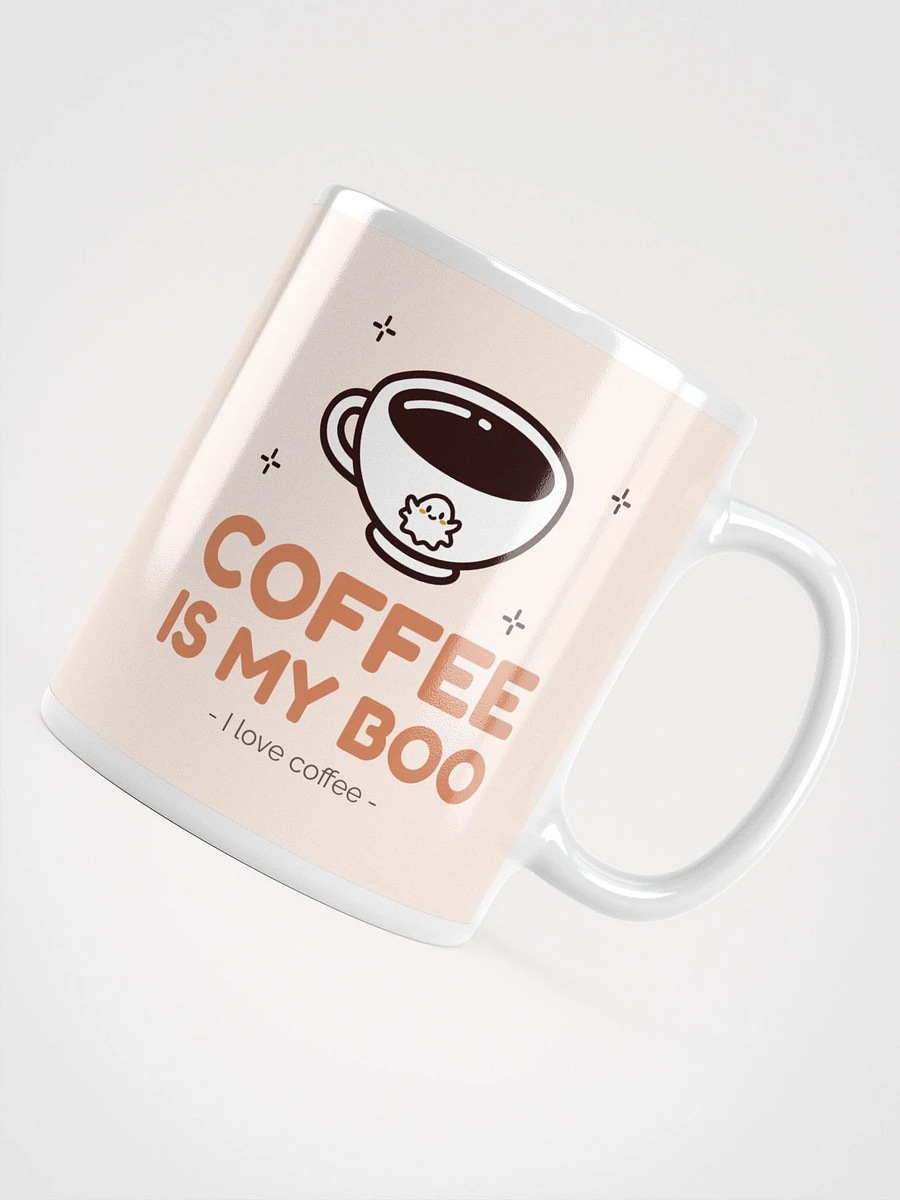 Coffee Is My Boo Ceramic Mug - Spooky 11 oz or 15 oz Ghost Coffee Cup product image (5)