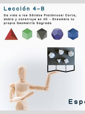 Lección 4B – Construyendo los Cinco Sólidos Platónicos en 3D - Todo está en mi Linktree – ¡haz clic en mi perfil! ¡Bienvenidos a la Parte B de la Lección 4! Ahora que hemos trazado los cinco sólidos platónicos, es momento de darles vida. En esta lección los transformaremos en figuras tridimensionales, ensamblándolos paso a paso. Explora la lección completa en el enlace de mi bio  Encuentra todos mis recursos en el link de mi perfil: Linktree Mira el video completo en YouTube – enlace en bio Descarga las plantillas y cuadernos desde el link en mi bio Materiales necesarios: • Plantillas listas para descargar desde nuestro sitio web (imprimir en tamaño carta o mayor, manteniendo proporciones) • Pegamento, barra adhesiva o cinta doble cara • Clip o herramienta sin filo (para marcar los dobleces antes de doblar) • Tijeras o cortador de precisión (con supervisión si hay niños) • Regla (para líneas limpias y bordes definidos) • Bloc de papel como base semisuave para marcar Personaliza y crea: Antes de armar, puedes decorar tus sólidos con colores, mensajes, símbolos o afirmaciones. ¡Hazlos tuyos! Usa cualquier tipo o color de papel, transfórmalos a gran escala o crea móviles, decoraciones o inspiración para diseño arquitectónico. Sugerencias creativas: • Usa colores relacionados con su elemento y chakra • Tetraedro –  Fuego • Cubo – Tierra • Octaedro –  Aire • Dodecaedro –  Éter / Universo  • Icosaedro –  Agua Estas formas representan equilibrio, armonía y estructura universal. Son ideales para estudiantes, artistas, docentes o curiosos que disfrutan aprender haciendo. Conexión geométrica: Los sólidos platónicos son únicos porque todas sus caras son iguales y sus vértices coinciden perfectamente. El dodecaedro y el icosaedro están ligados a la proporción áurea, y pueden construirse a partir de rectángulos dorados. Descarga y sigue el proceso: Las plantillas utilizadas están disponibles en mi sitio web, junto con el Cuaderno de Ejercicios de la Lección 4, que incluye trazos para construir los sólidos desde el Cubo de Metatrón y la Flor de la Vida. Puedes pausar el video, repetir secciones en cámara lenta o construir cada sólido a tu ritmo. Esta es una actividad divertida, significativa y enriquecedora, tanto para hacer solo como en grupo. Has completado los cinco sólidos platónicos: ¡una parte esencial de la geometría sagrada! Ahora sabes cómo dibujarlos y construirlos.  Les diste vida… y eso es poderoso. Estas formas son más que figuras; son símbolos eternos que reflejan la armonía del universo. Gracias por acompañarme en este viaje creativo. Déjame tus comentarios y… ¡nos vemos en la próxima lección! #solidosplatonicos#cubodemetatron#educacion visual#mandala #flordelavida #tetraedro #cubo #tetraedro #icosaedro #DIYgeometry #geometriaparatodos #artesagrado #dodecaedro #manualidadesfaciles #manualidadeseducativas #artegeometrico #disenosagrado